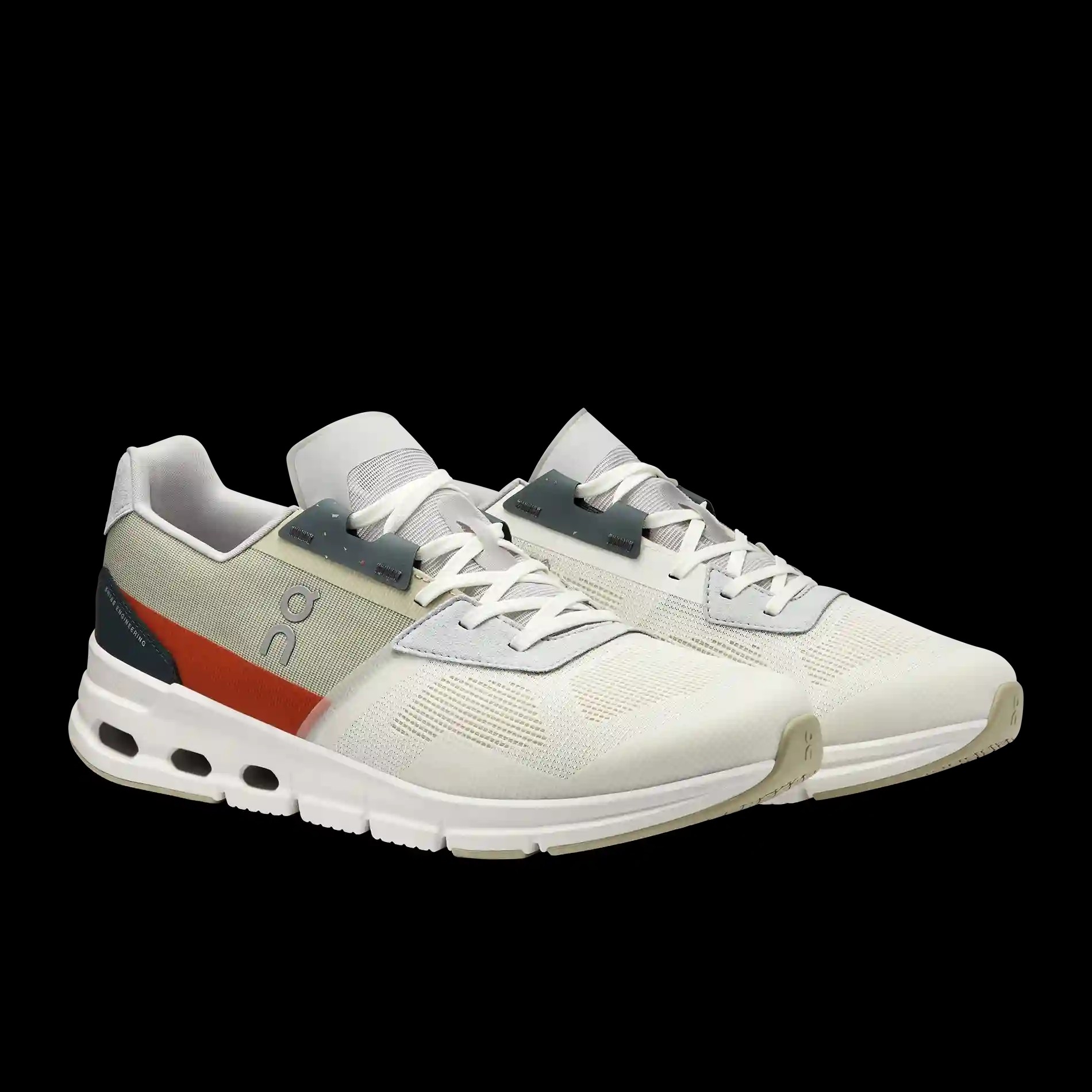 Cloudrift Undyed-White Flame On Running - HypeFly India View 2