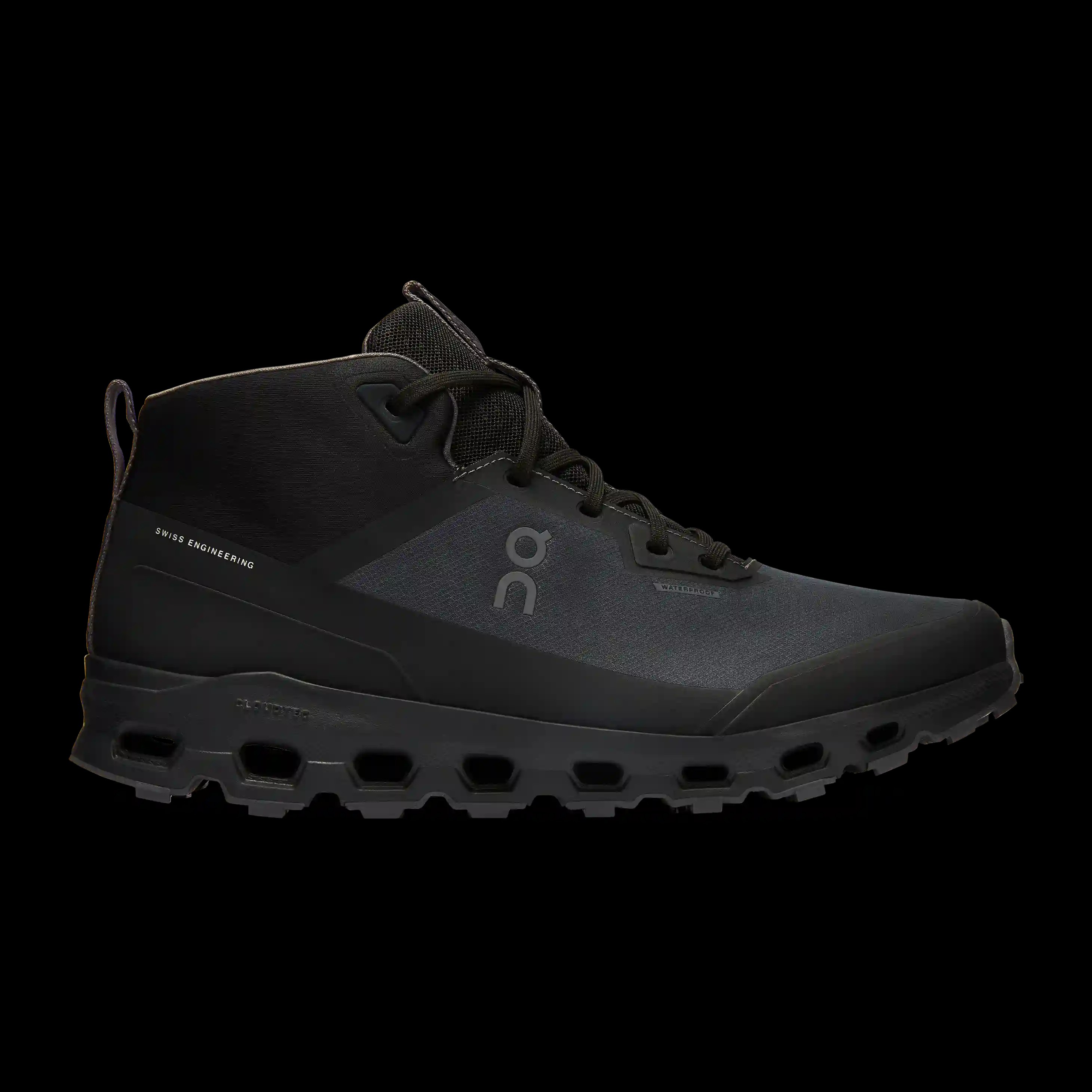Cloudroam Waterproof Black Eclipse On Running - HypeFly India View 1