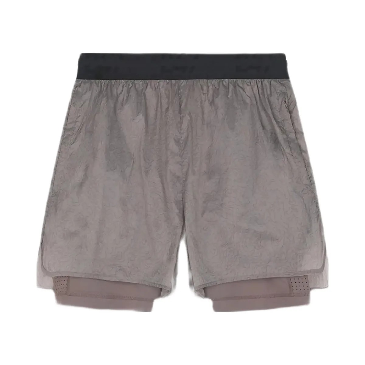 Represent 247 Contour 2 In 1 Run Shorts Pebble - HypeFly India View 1