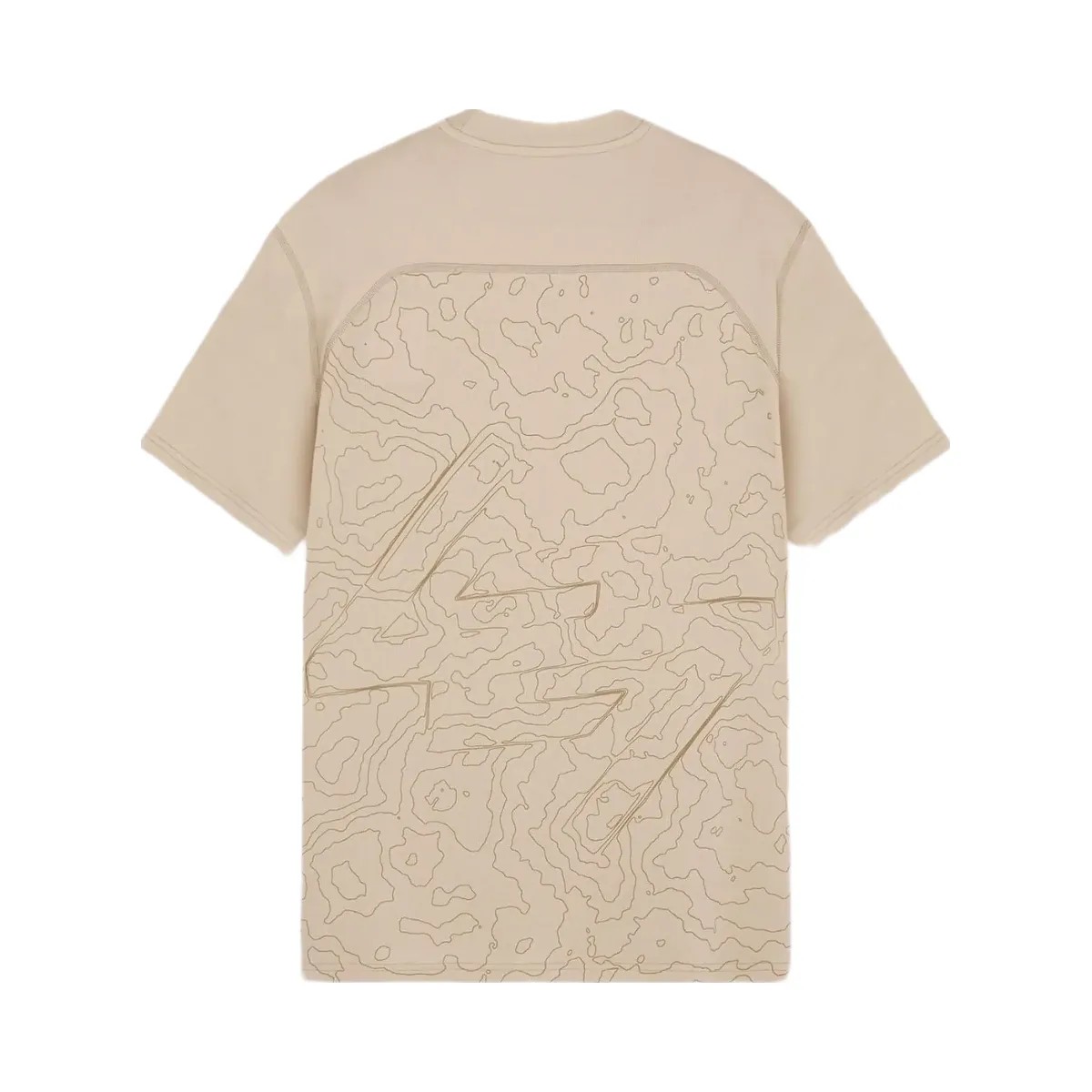 Represent 247 Contour Run T Shirt Pebble - HypeFly India View 1