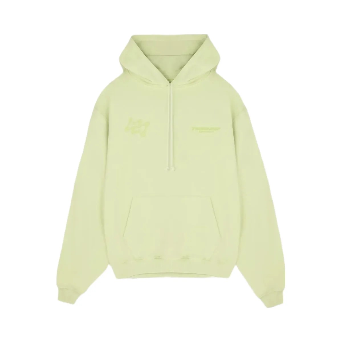 Represent 247 Future Terrains Oversized Hoodie Shadow Lime - HypeFly India View 1
