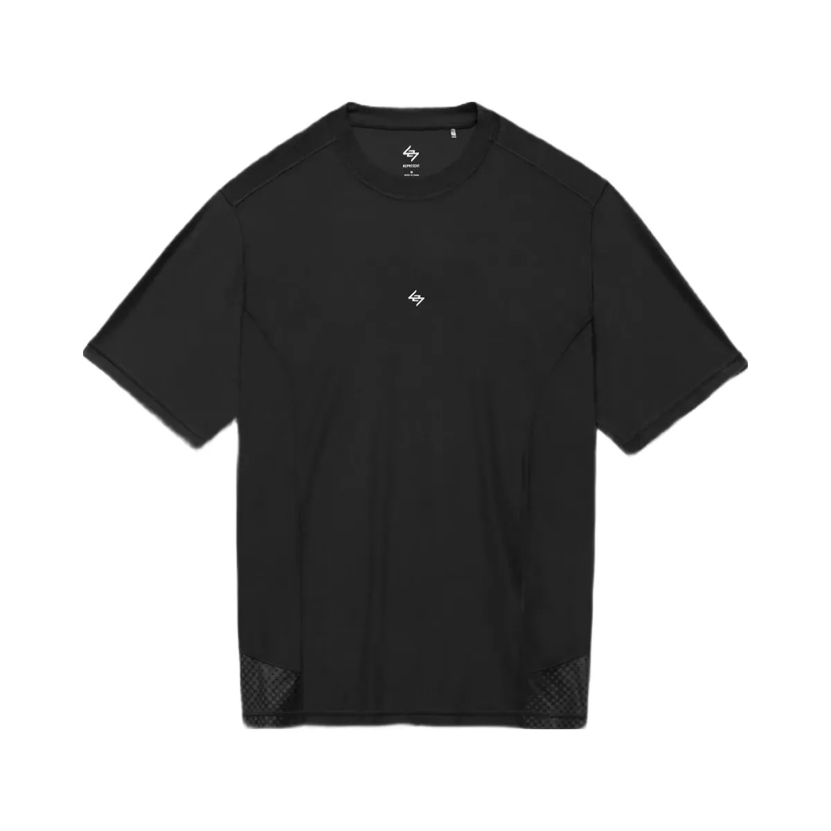 Represent 247 Hybrid T Shirt Black Fade Out - HypeFly India View 1