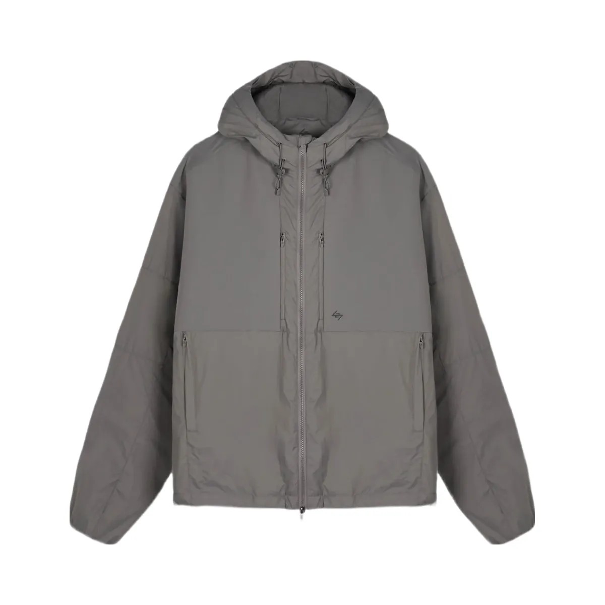 Represent 247 Panelled Insulated Jacket Steel - HypeFly India View 1