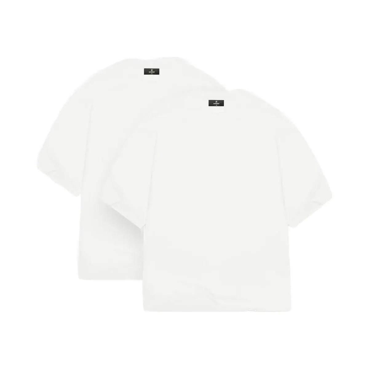 Represent 2 X Initial Boxy T Shirt Flat White - HypeFly India View 1