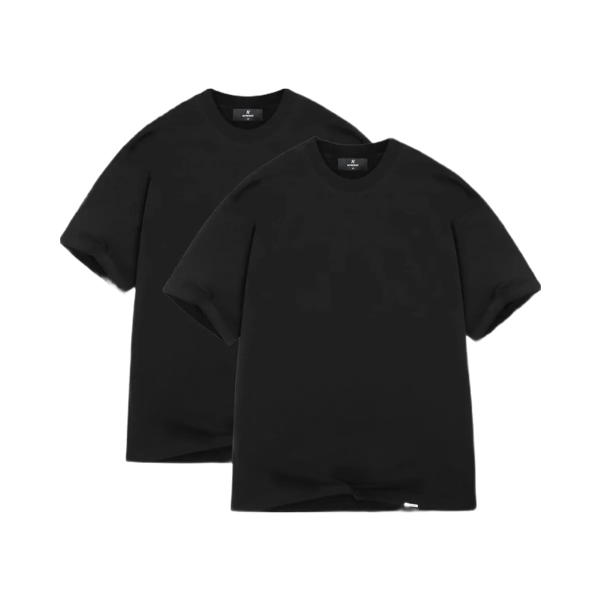 Represent 2 X Initial Oversized T Shirt Black - HypeFly India View 1
