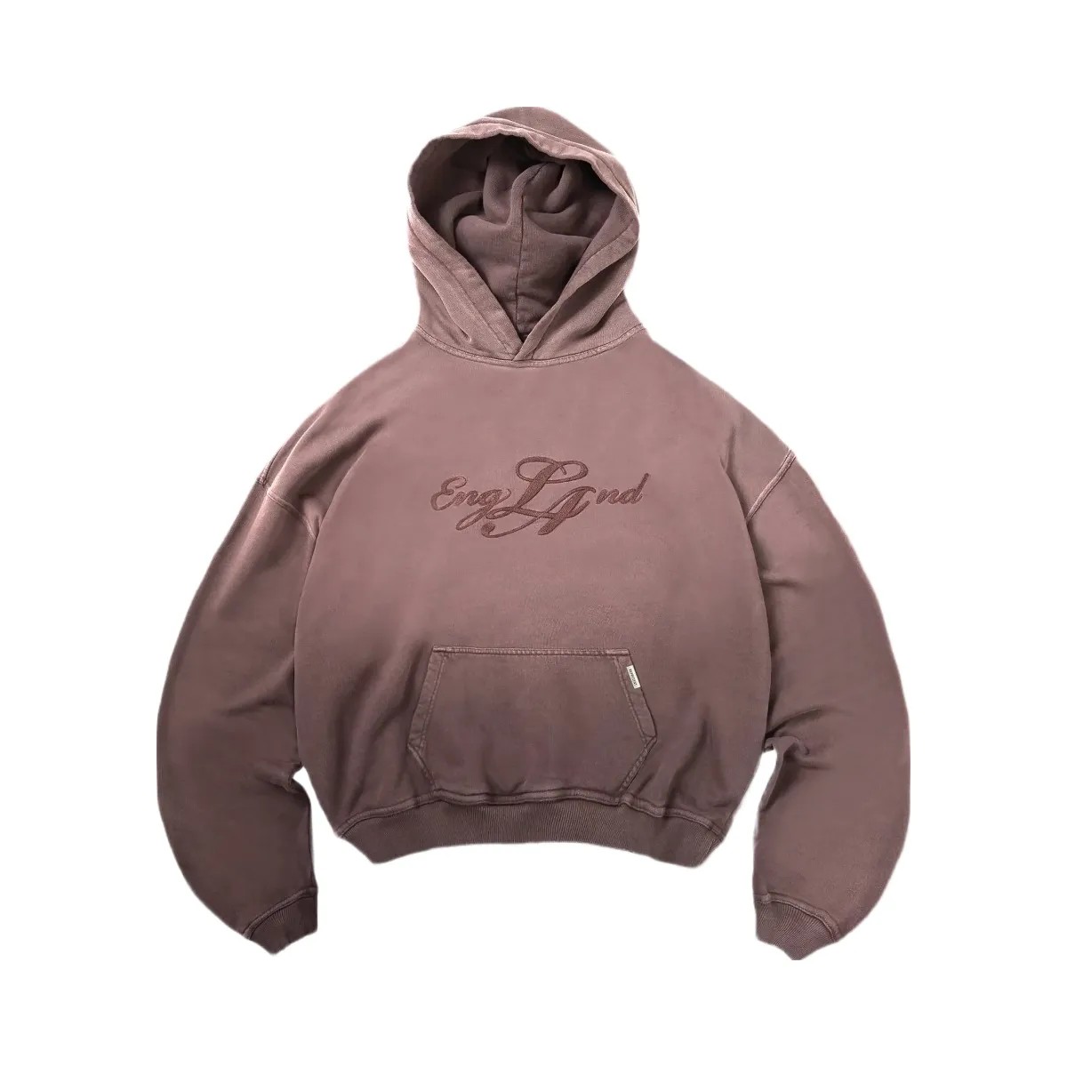 Represent England Hoodie Washed Brown - HypeFly India View 1