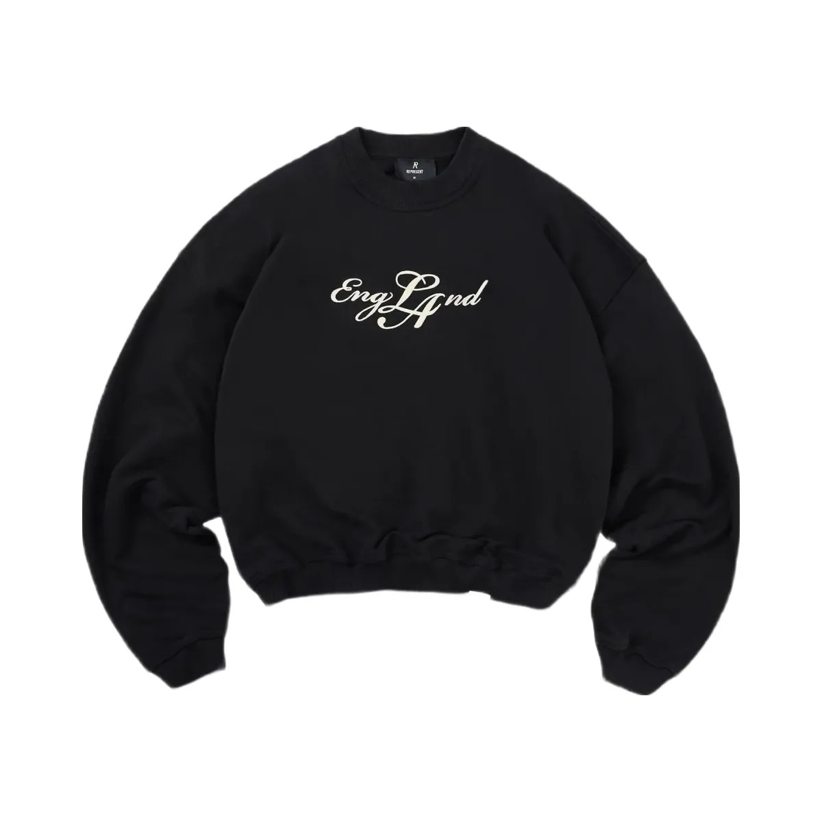 Represent England Sweater Jet Black - HypeFly India View 1