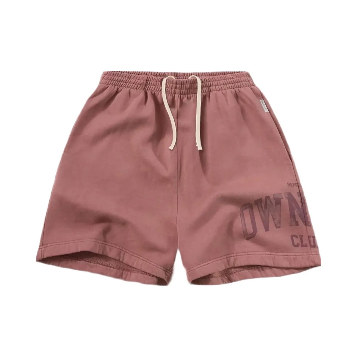 Represent Fw25 Represent Owners Club Shorts Smoked Rose - HypeFly India View 1