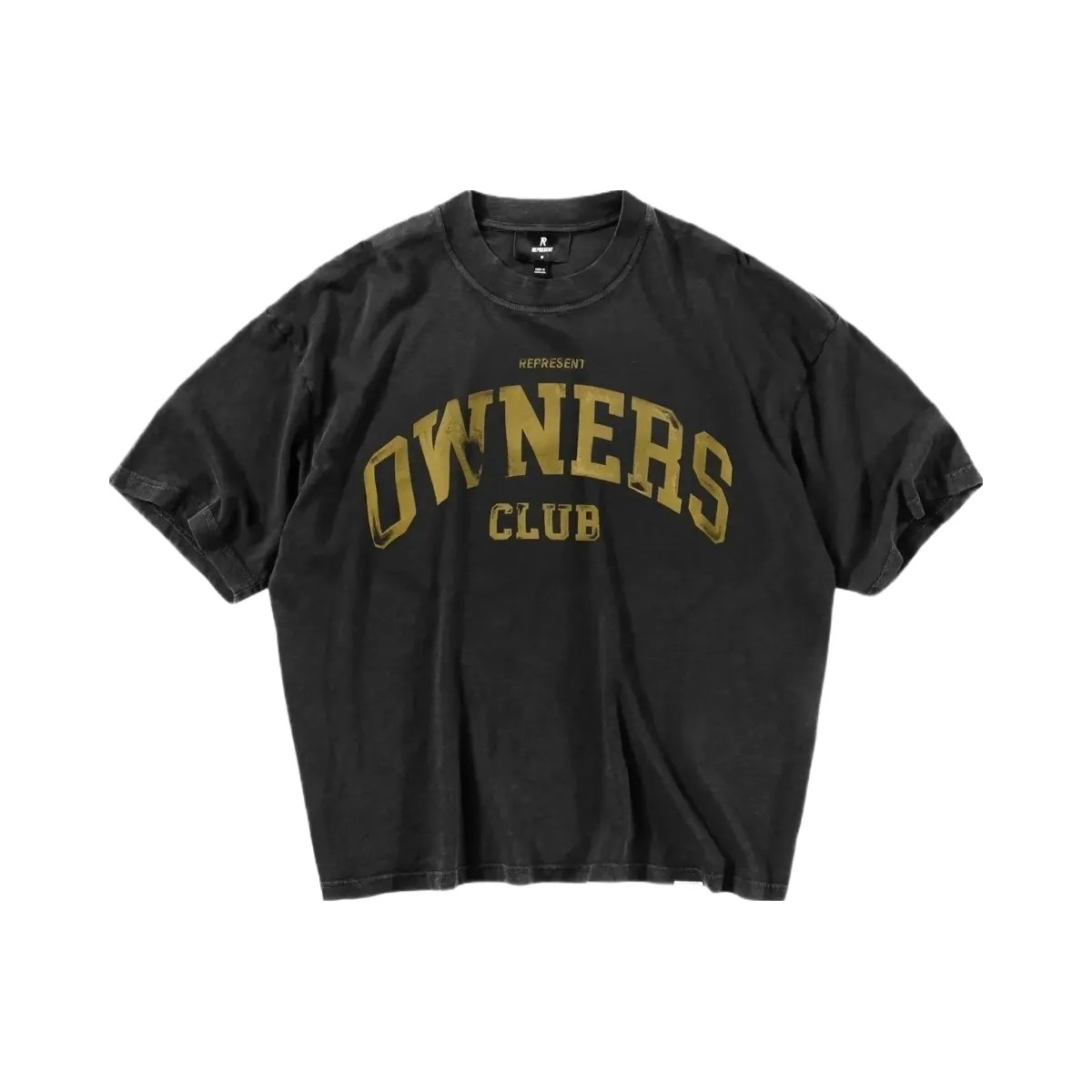 Represent Fw25 Represent Owners Club T Shirt Faded Black - HypeFly India View 1
