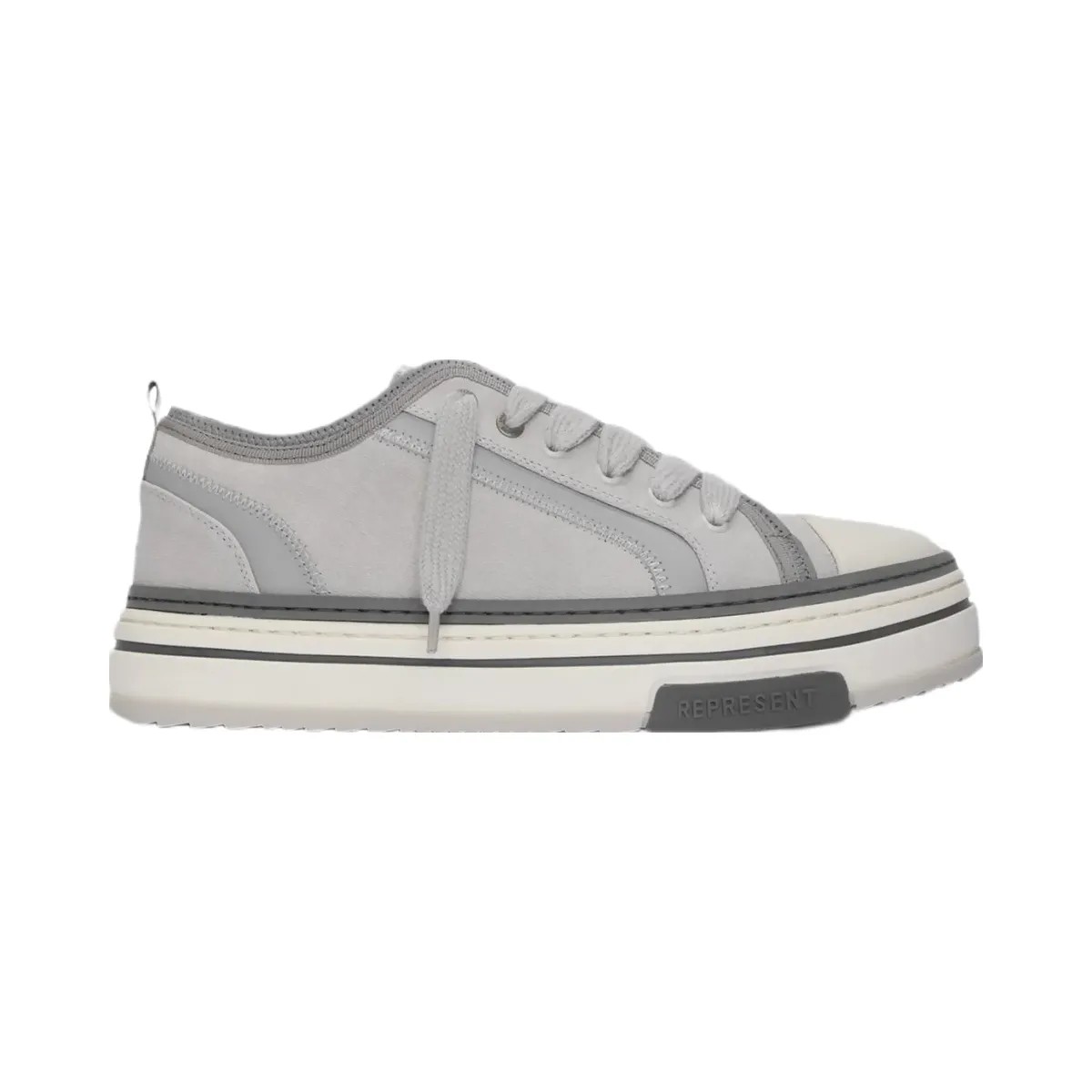 Represent Htn X Low Warm Grey - HypeFly India View 1