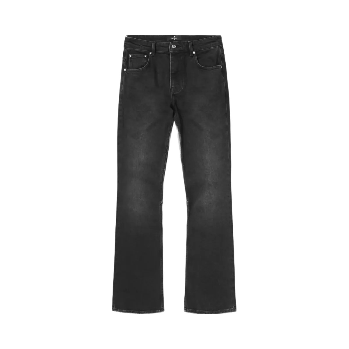 Represent Kick Flare Denim Aged Black - HypeFly India View 1