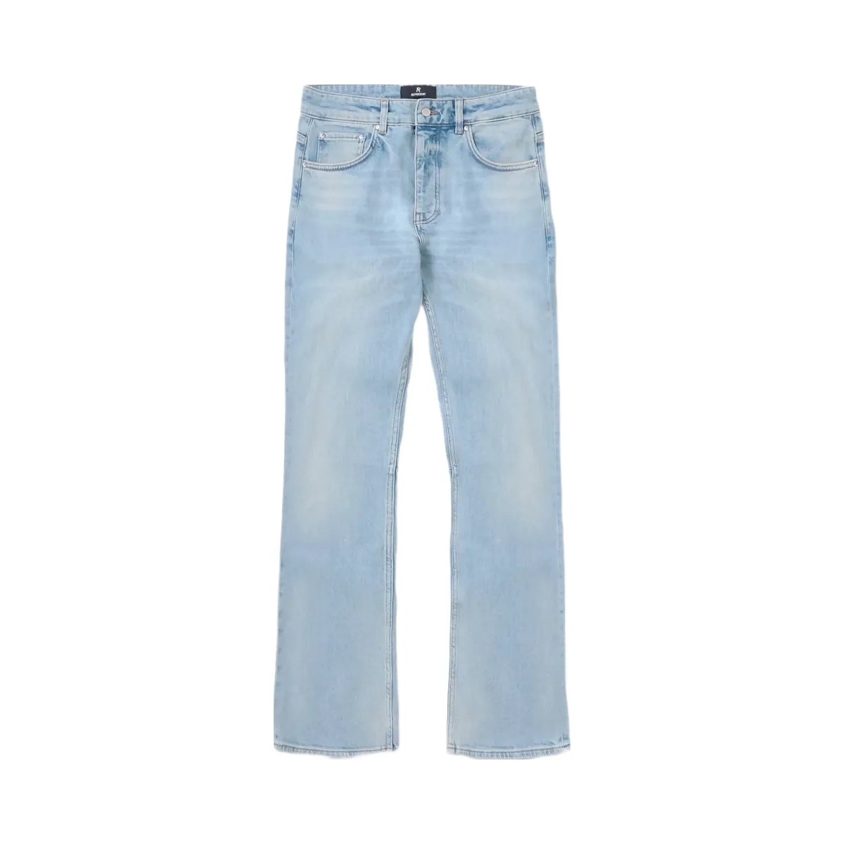 Represent Kick Flare Denim California Blue - HypeFly India View 1