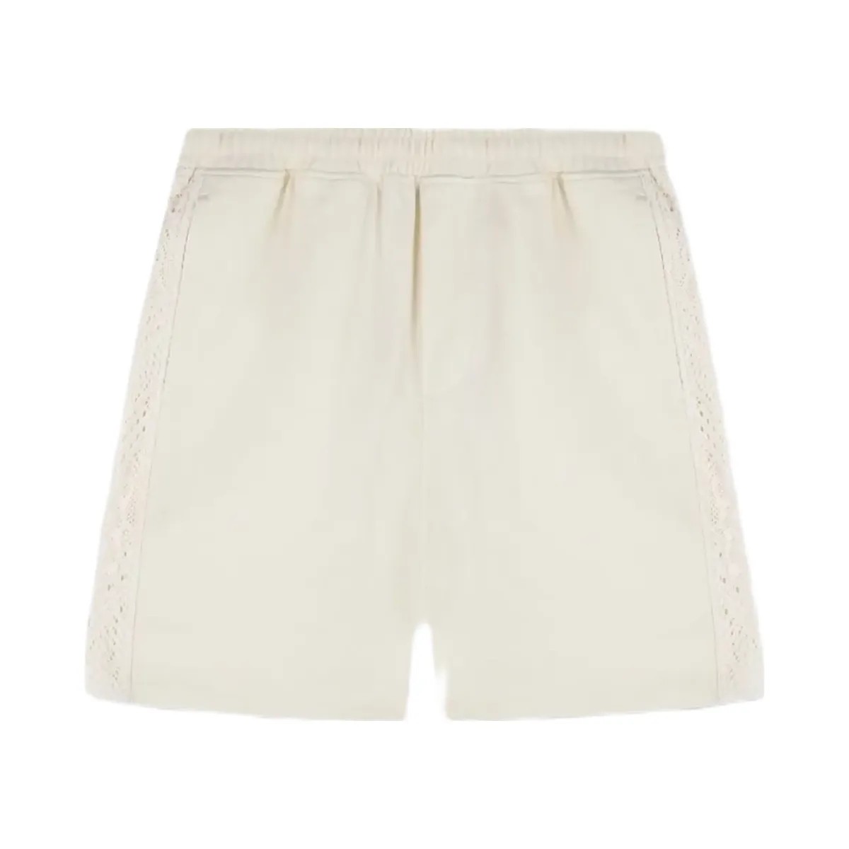 Represent Knitted Panel Short Antique White - HypeFly India View 1