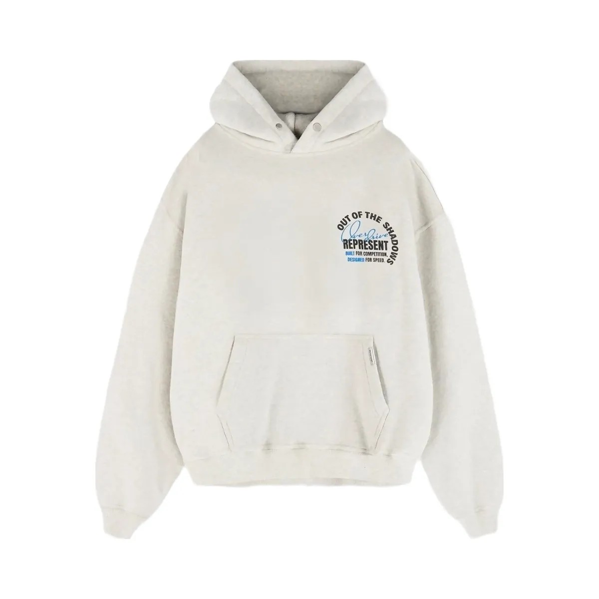 Represent Out Of The Shadows Hoodie Cream Marl - HypeFly India View 1