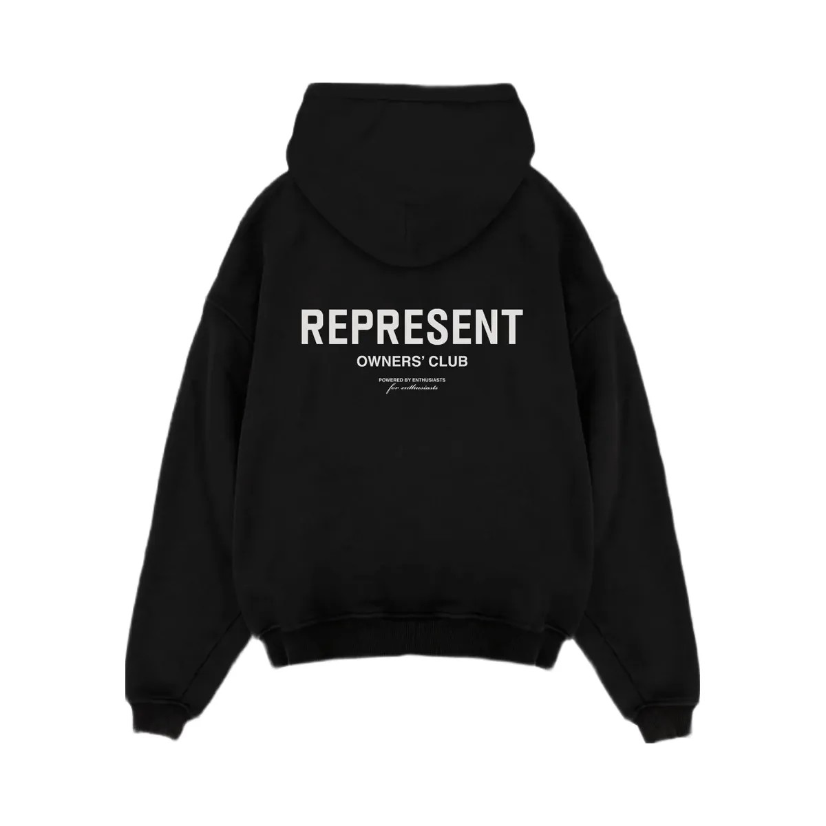 Represent Owners Club Hoodie Black - HypeFly India View 1