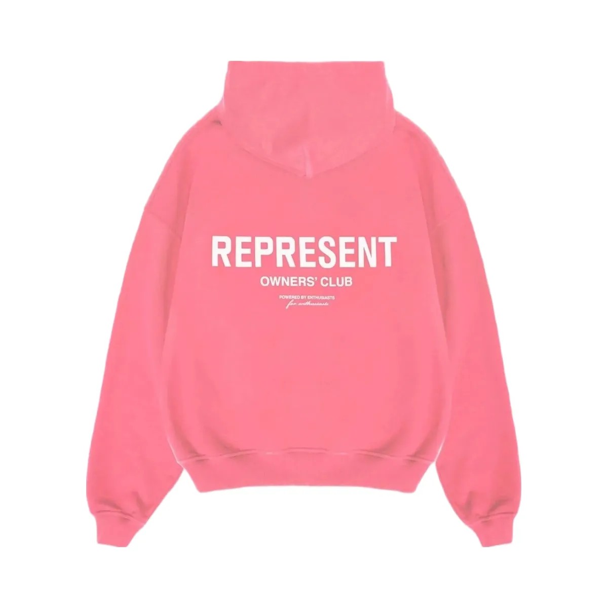Represent Owners Club Hoodie Bubblegum Pink Bf - HypeFly India View 1