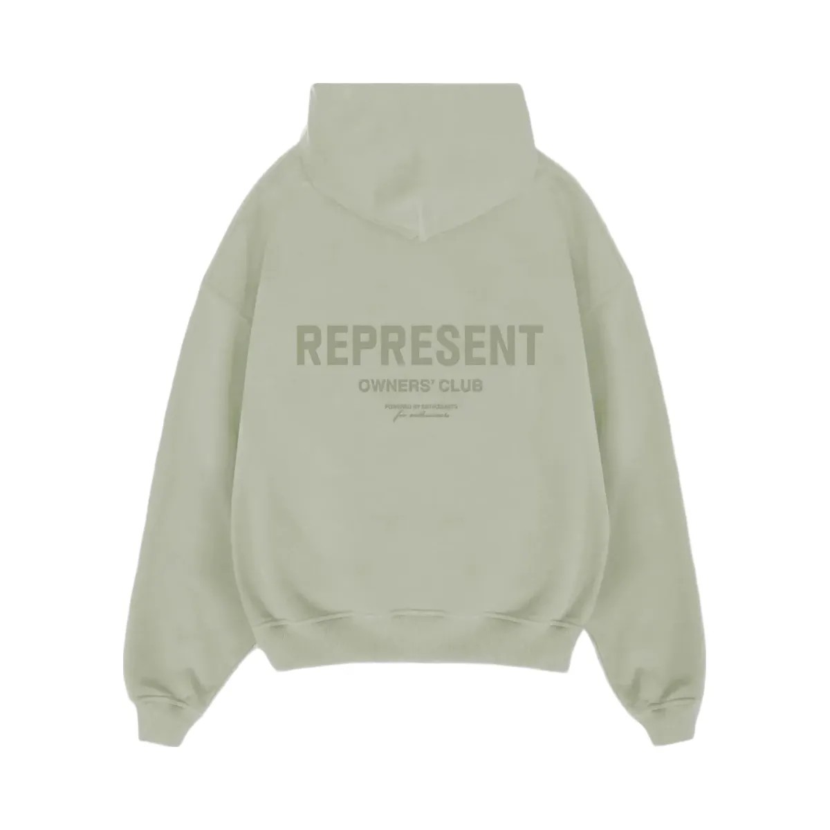 Represent Owners Club Hoodie Pastel Green - HypeFly India View 1
