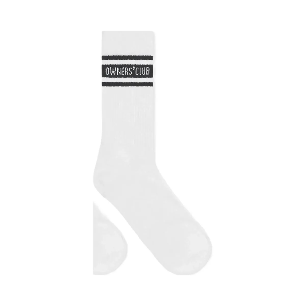 Represent Owners Club Socks Flat White Black Bf - HypeFly India View 1