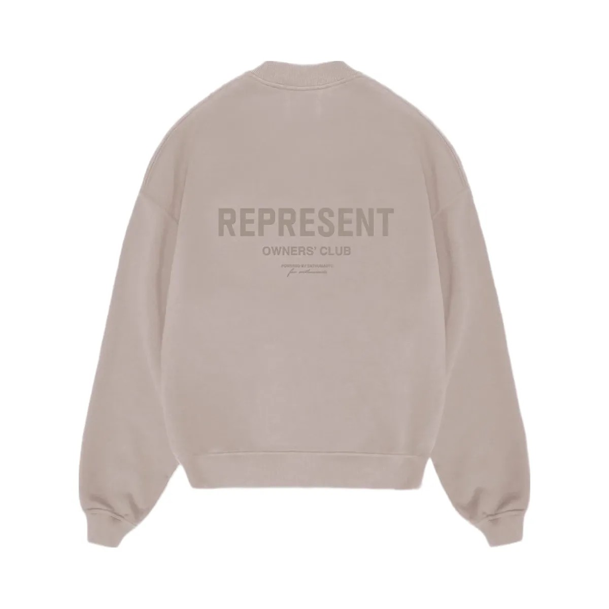 Represent Owners Club Sweater Mushroom - HypeFly India View 1