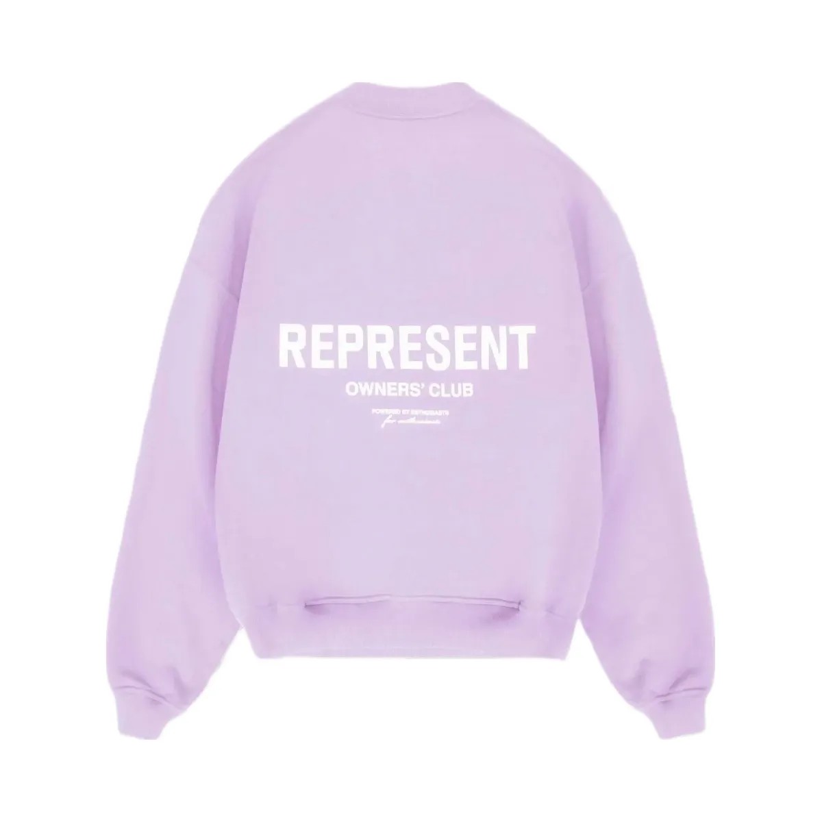 Represent Owners Club Sweater Pastel Lilac Bf - HypeFly India View 1