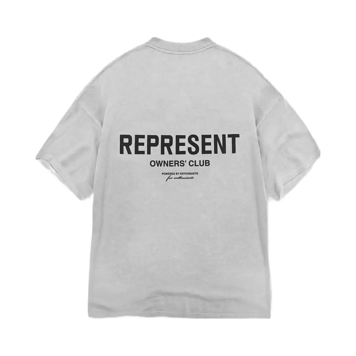 Represent Owners Club T Shirt Ash Grey - HypeFly India View 1