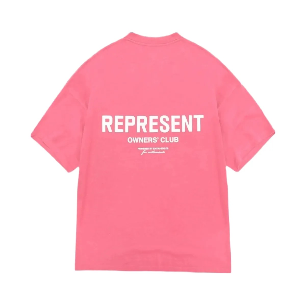 Represent Owners Club T Shirt Bubblegum Pink Bf - HypeFly India View 1