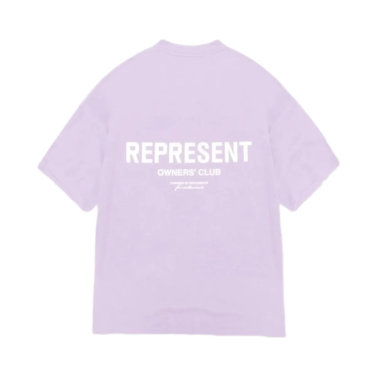 Represent Owners Club T Shirt Pastel Lilac Bf - HypeFly India View 1