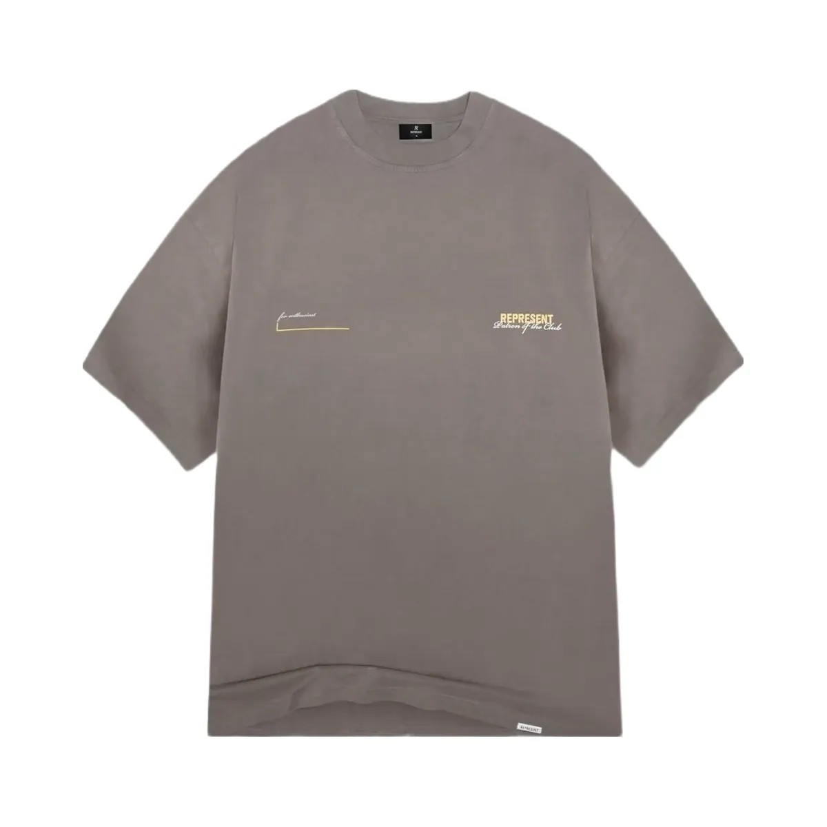 Represent Patron Of The Club T Shirt Washed Olive - HypeFly India View 1