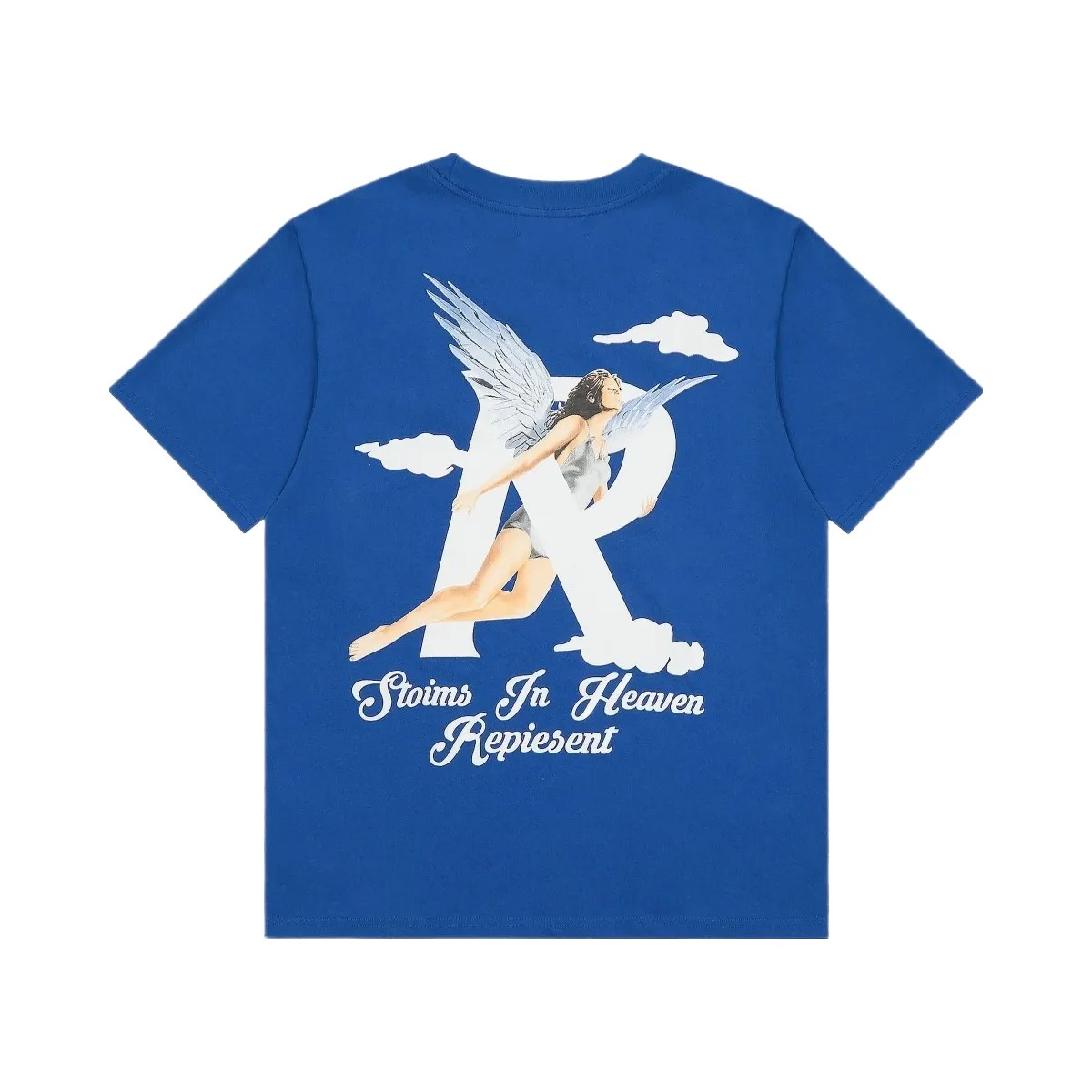 Represent Stoms In Heaven T Shirt Blue - HypeFly India View 1