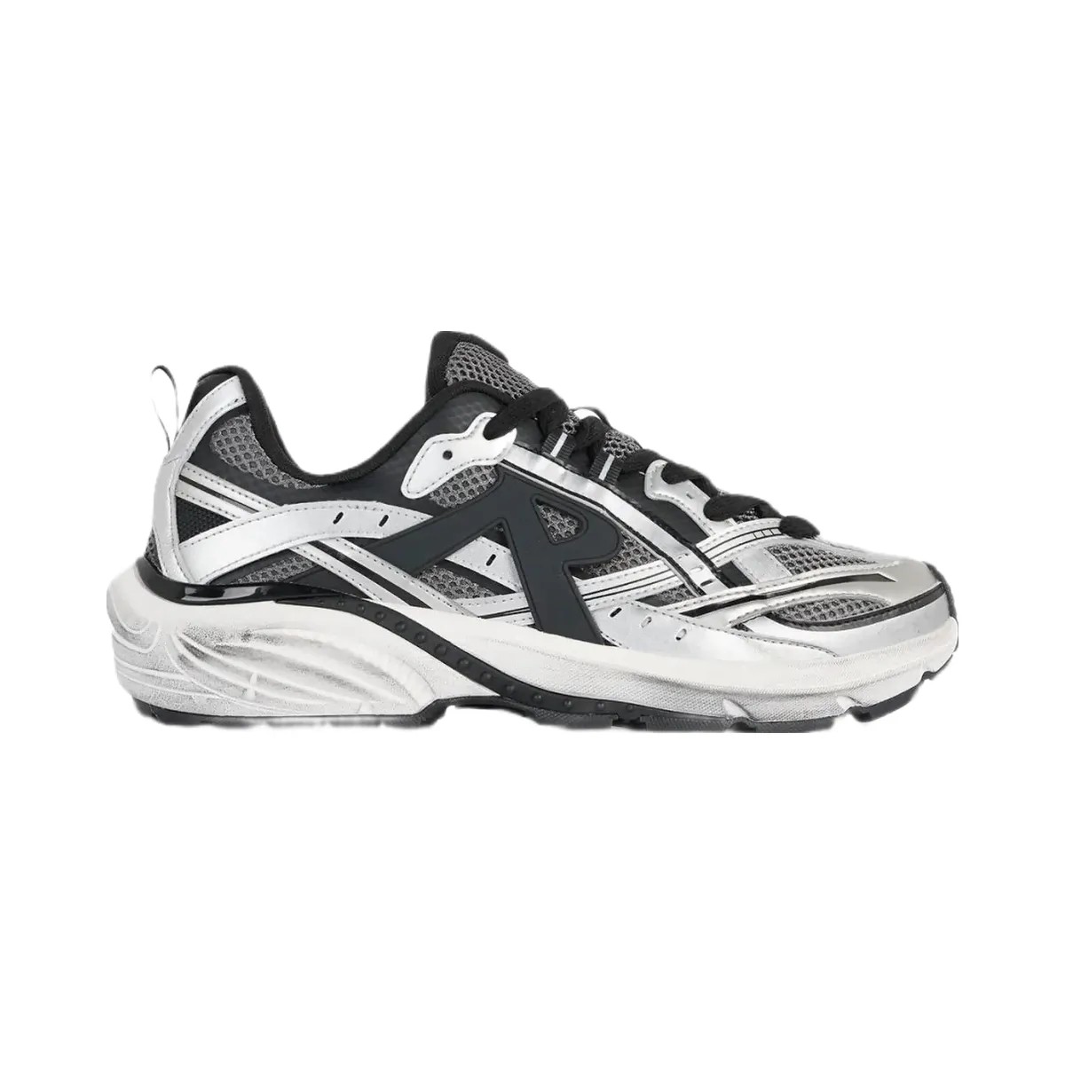 Represent Storm Runner Silver Black - HypeFly India View 1