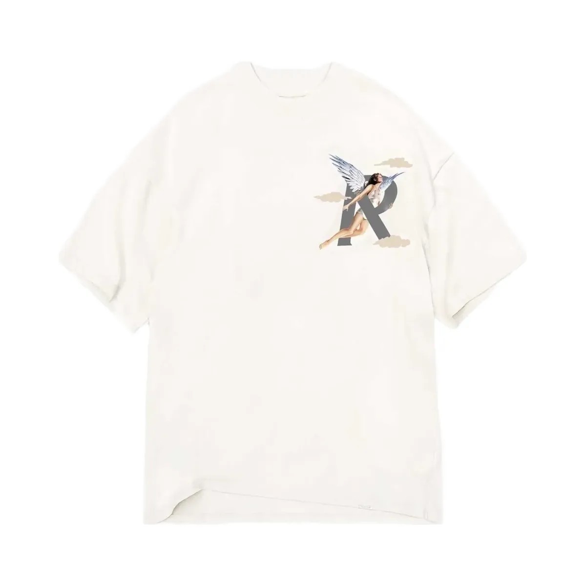 Represent Storms In Heaven T Shirt Flat White/Grey - HypeFly India View 1