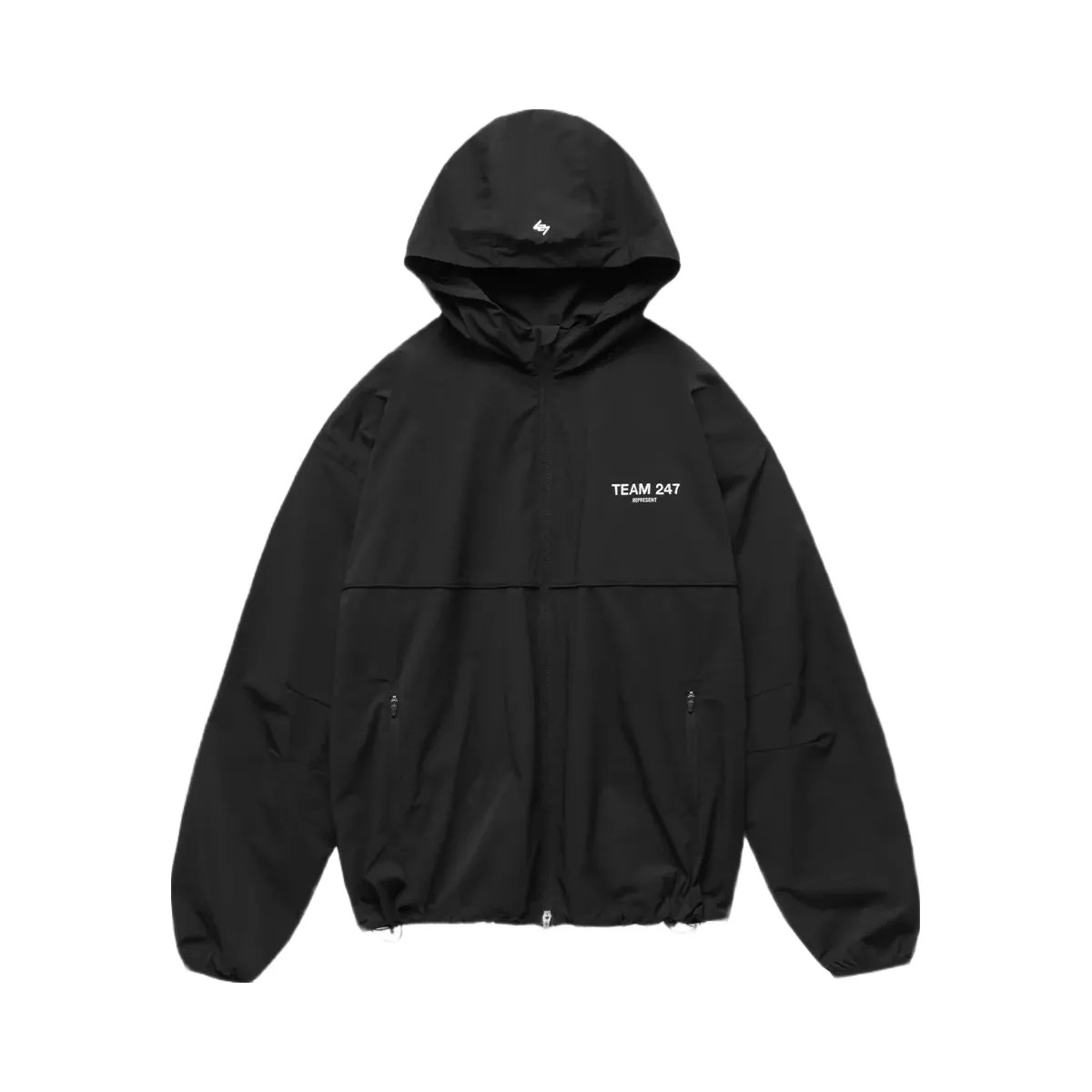 Represent Team 247 Track Jacket Jet Black - HypeFly India View 1