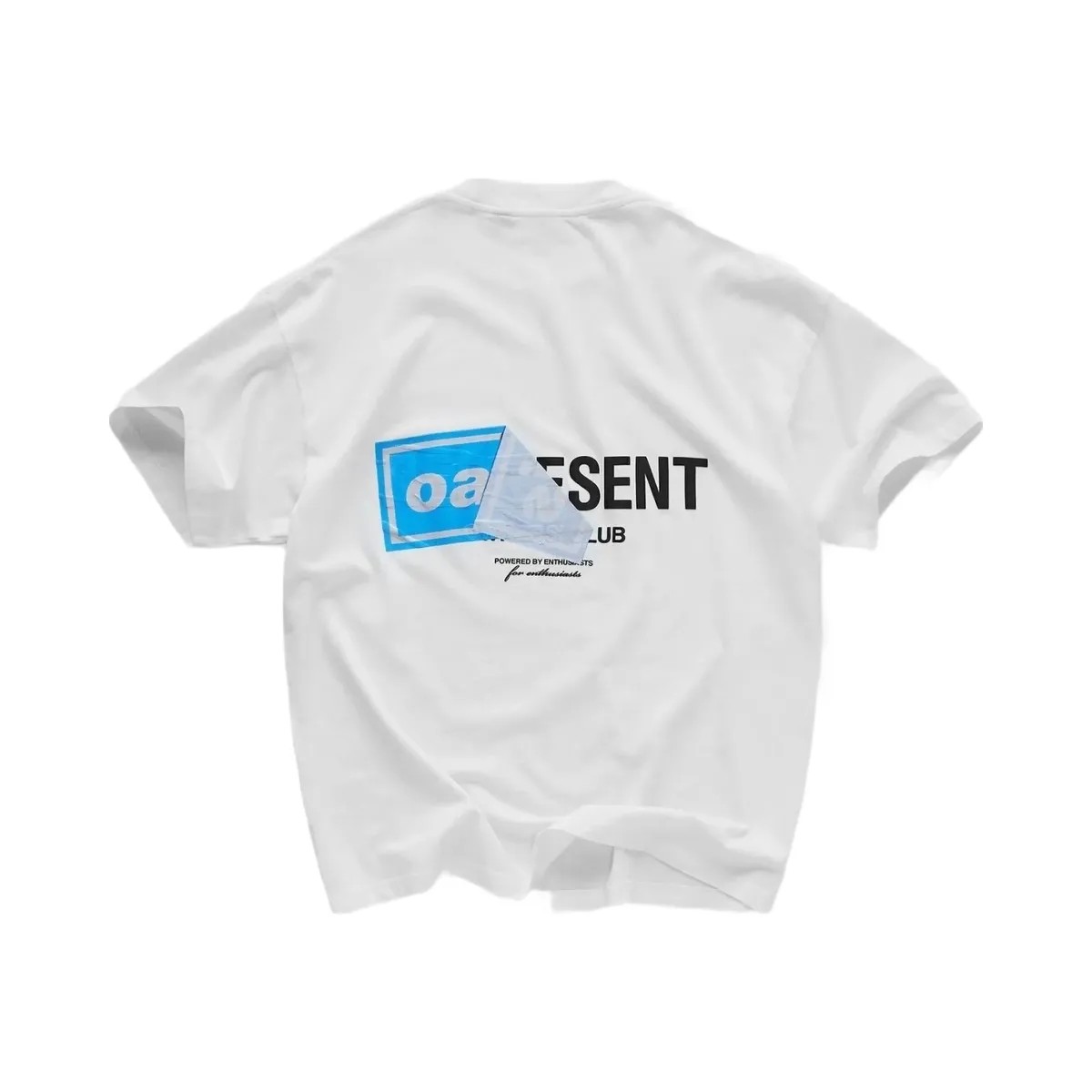 Represent X Oasis Owners Club T Shirt Flat White - HypeFly India View 1