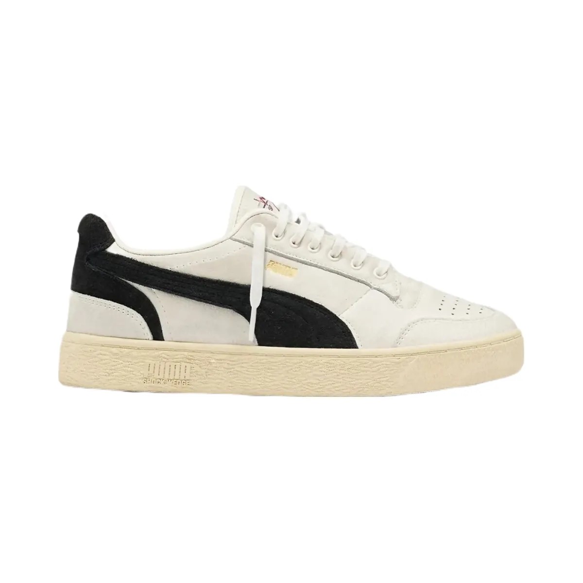 Represent X Puma Majesty Warm White Puma Black - HypeFly India View 1