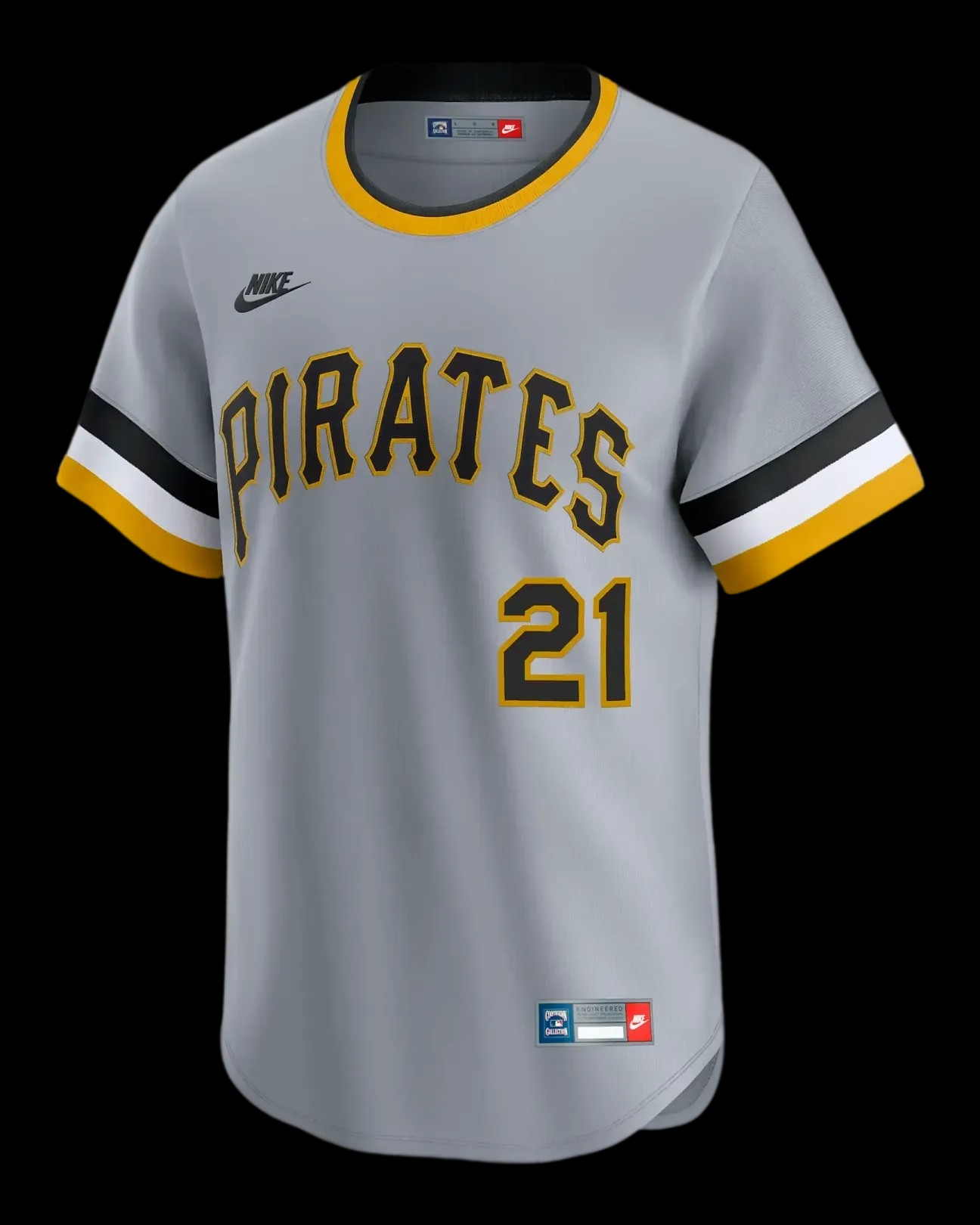 Pittsburgh Pirates Cooperstown MLB Limited Jersey (Roberto Clemente) - HypeFly India View 1
