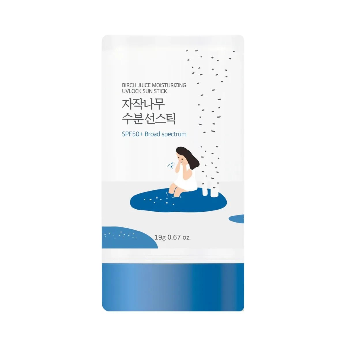 ROUND LAB Birch Juice Moisturizing UVLOCK Sun Stick SPF 50 - HypeFly India View 1
