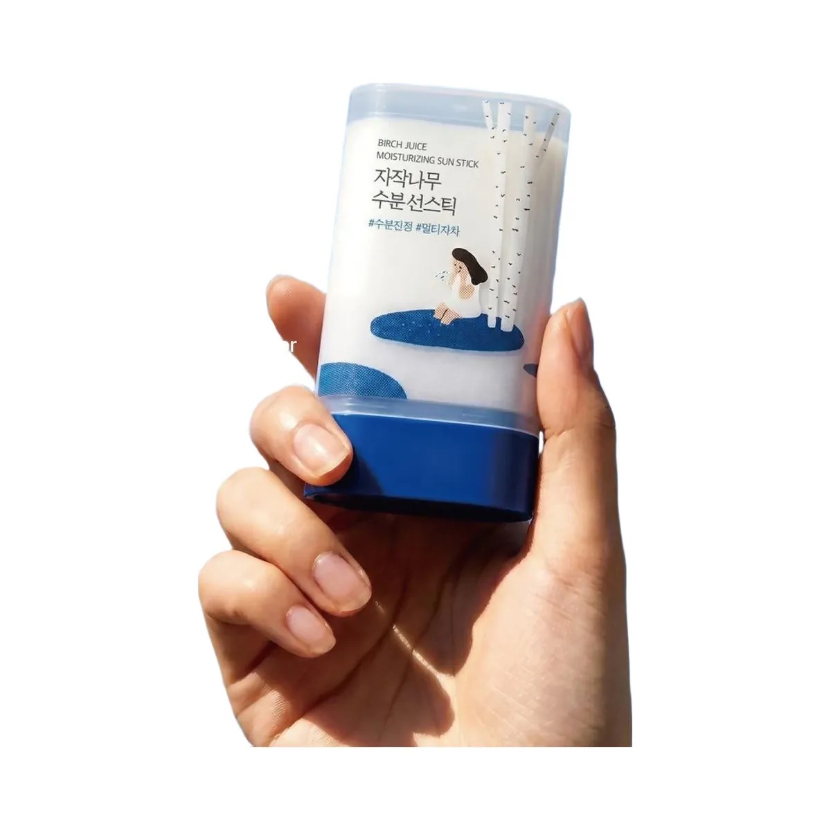ROUND LAB Birch Juice Moisturizing UVLOCK Sun Stick SPF 50 - HypeFly India View 5