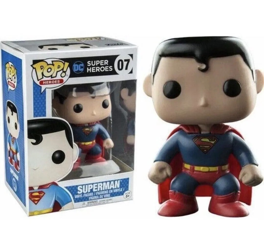 Funko Pop! Superman (Metallic), Chase, #07 - HypeFly India View 1