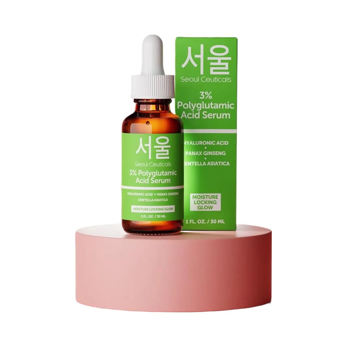 Seoul Ceuticals Korean Skin Care 3% Polyglutaimic Acid Serum - HypeFly India View 3