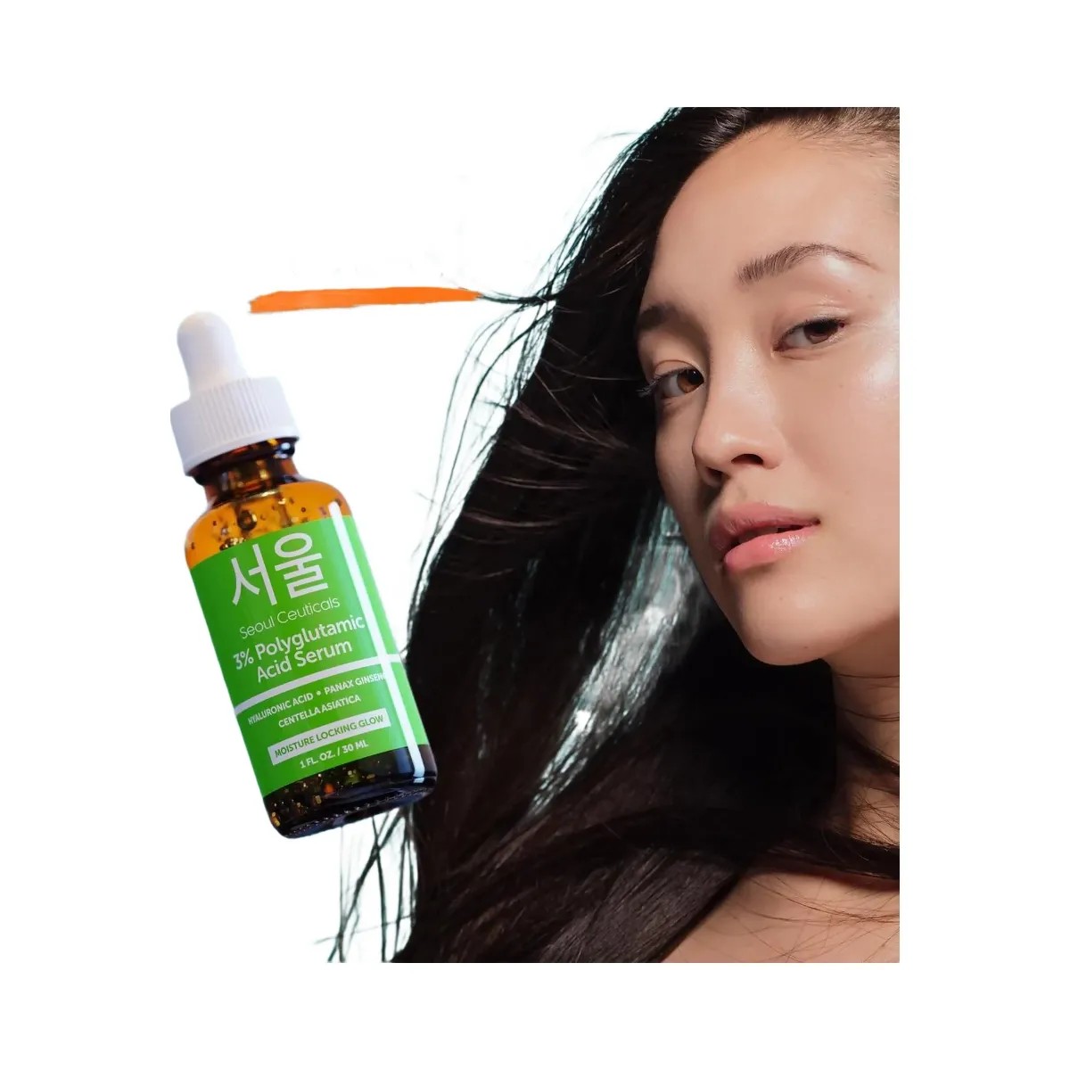 Seoul Ceuticals Korean Skin Care 3% Polyglutaimic Acid Serum - HypeFly India View 4
