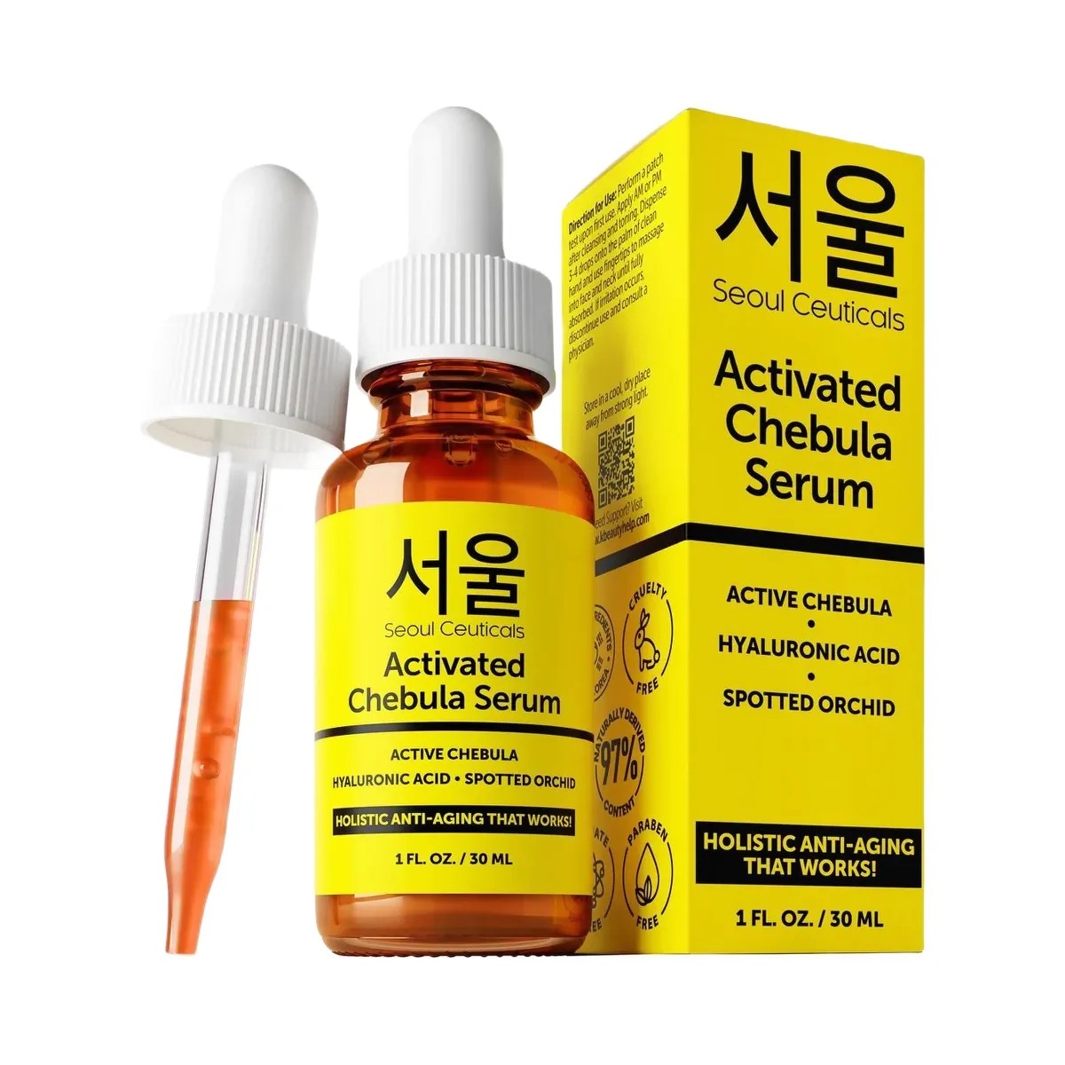 Seoul Ceuticals Korean Skin Care Activated Chebula Serum - HypeFly India View 1