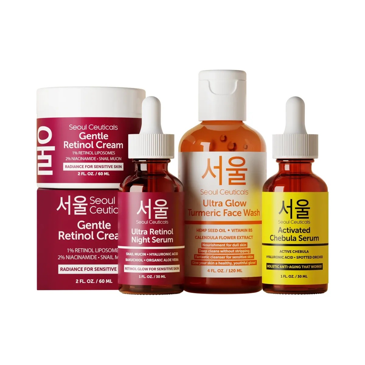 Seoul Ceuticals Korean Skin Care Anti-Aging 37+ Routine - HypeFly India View 1