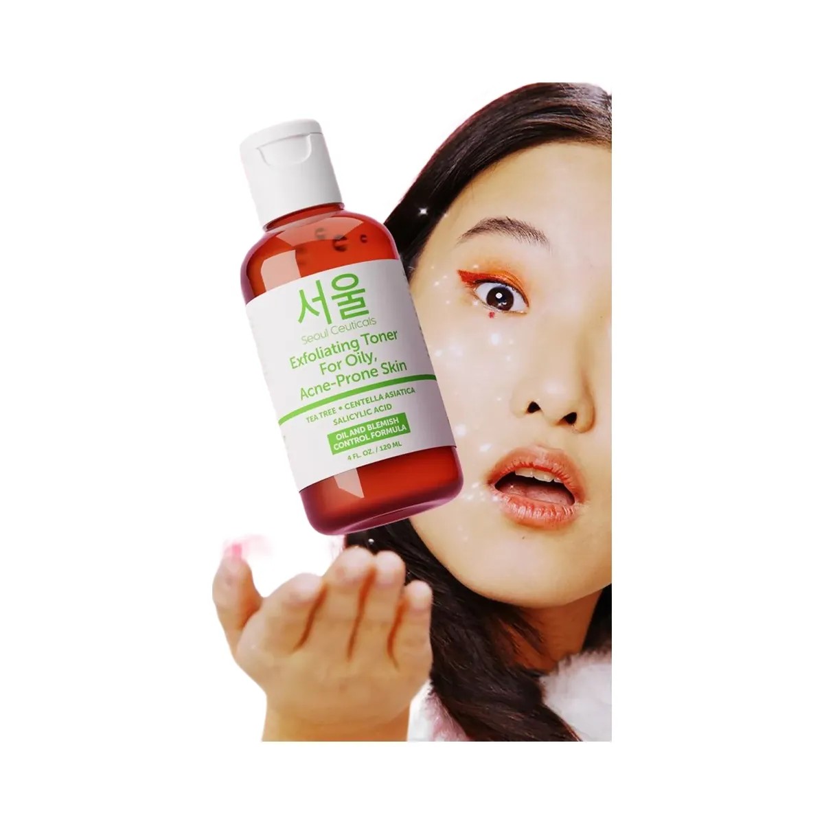 Seoul Ceuticals Korean Skin Care Exfoliating Toner for Oily Acne-Prone Skin - HypeFly India View 4