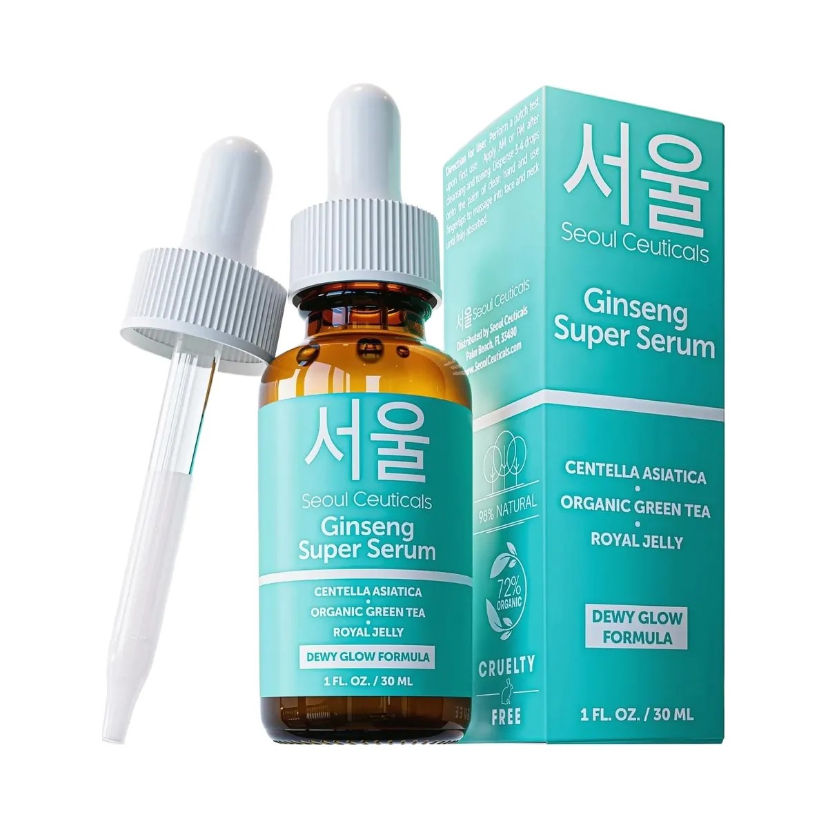 Seoul Ceuticals Korean Skin Care Ginseng Super Serum - HypeFly India View 1