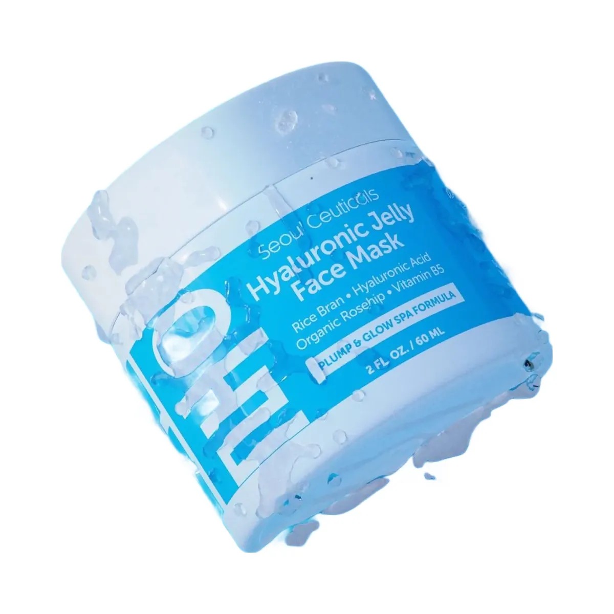 Seoul Ceuticals Korean Skin Care Hyaluronic Jelly Face Mask - HypeFly India View 2