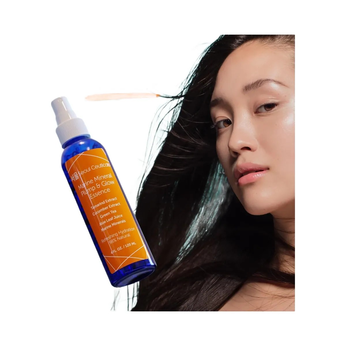 Seoul Ceuticals Korean Skin Care Marine Mineral Pump & Glow Essence - HypeFly India View 2