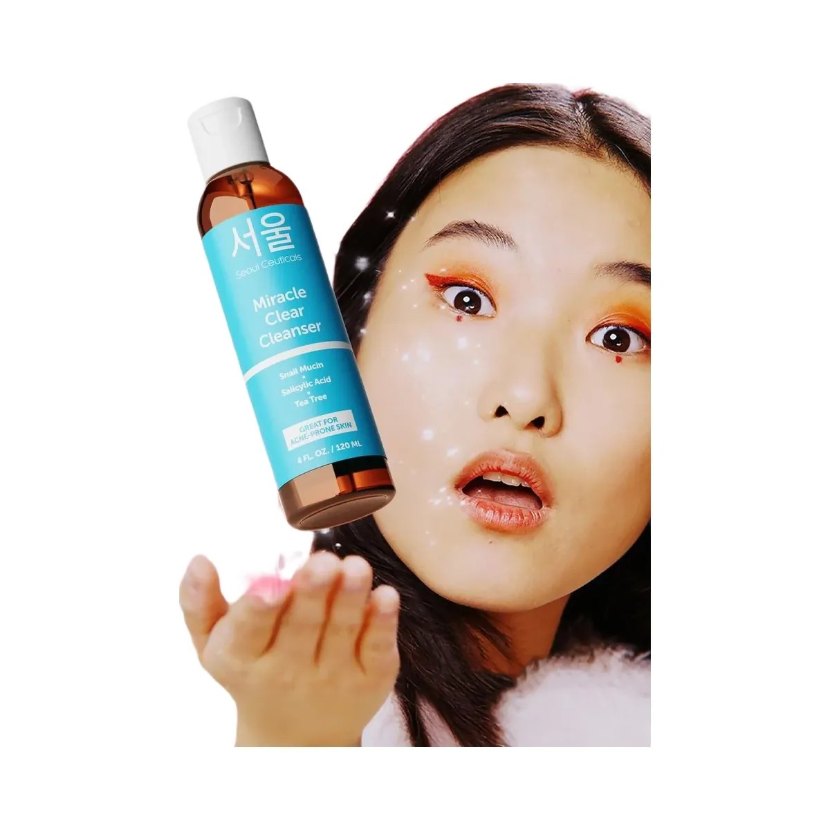 Seoul Ceuticals Korean Skin Care Miracle Clear Cleanser - HypeFly India View 3