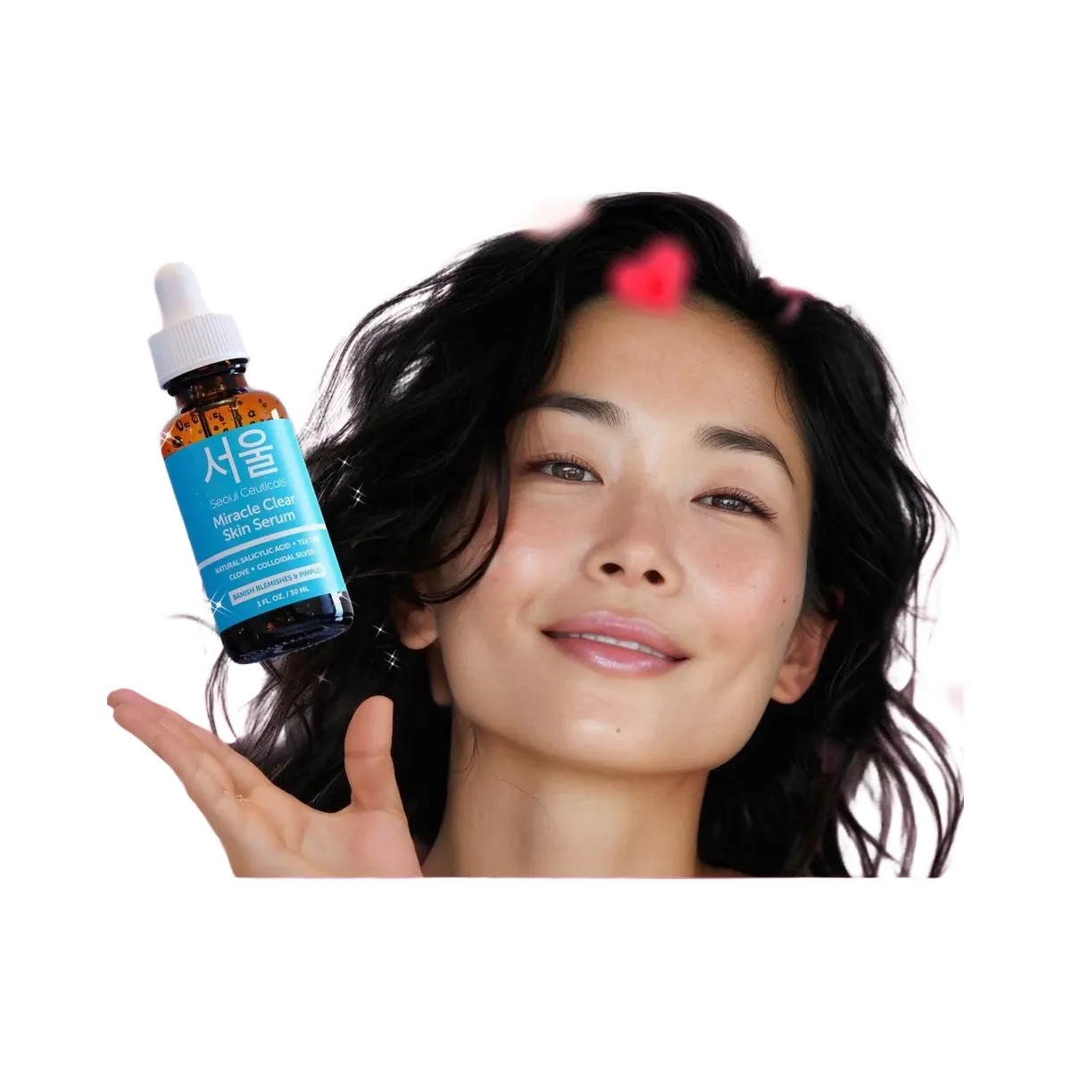 Seoul Ceuticals Korean Skin Care Miracle Clear Skin Serum - HypeFly India View 5