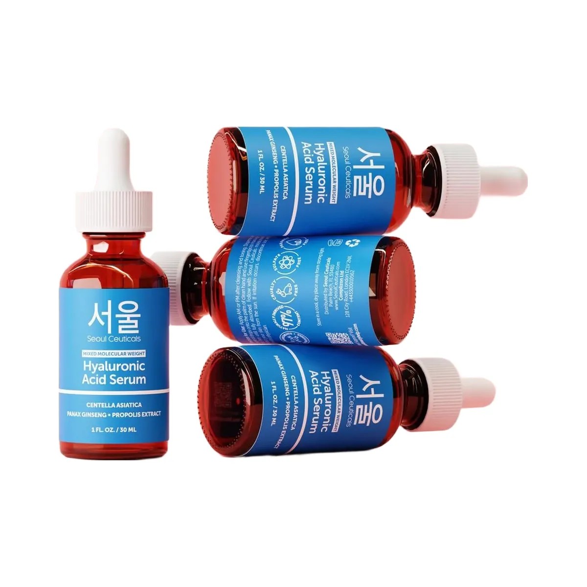 Seoul Ceuticals Korean Skin Care Mixed Molecular Weight Hyaluronic Acid Serum - HypeFly India View 6