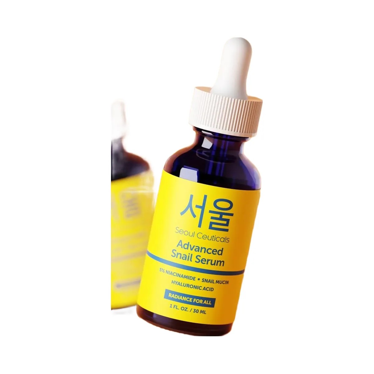 Seoul Ceuticals Korean Skin Care Niacinamide Advanced Snail Serum - HypeFly India View 3